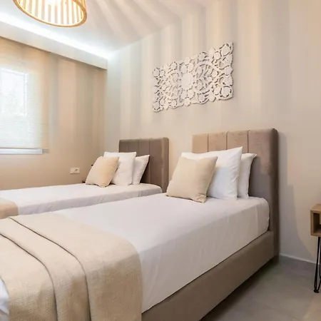 别墅 Fratelli Villa, With Heated Pool & Whirlpool, By Thinkvilla Áyios Kírikos